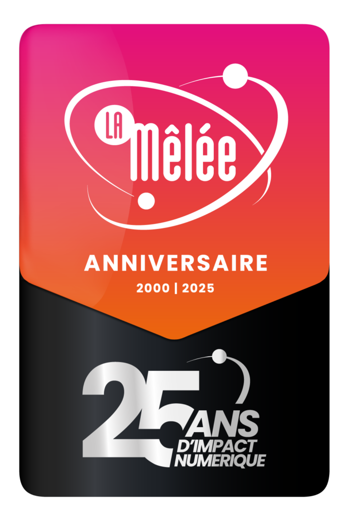 La Mêlée 25ans Logo